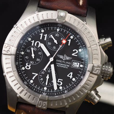 breitling chrono blood diamond watch.